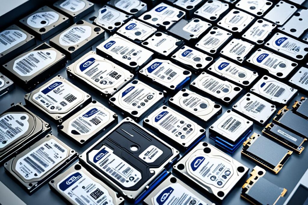 Principais fabricantes de HDDs